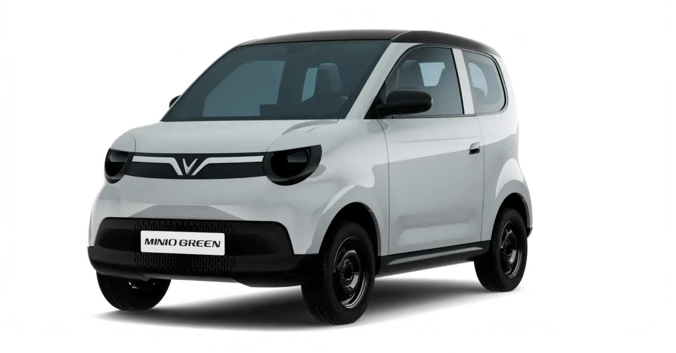 Minio Green màu Desat Silver - Jet Black Roof