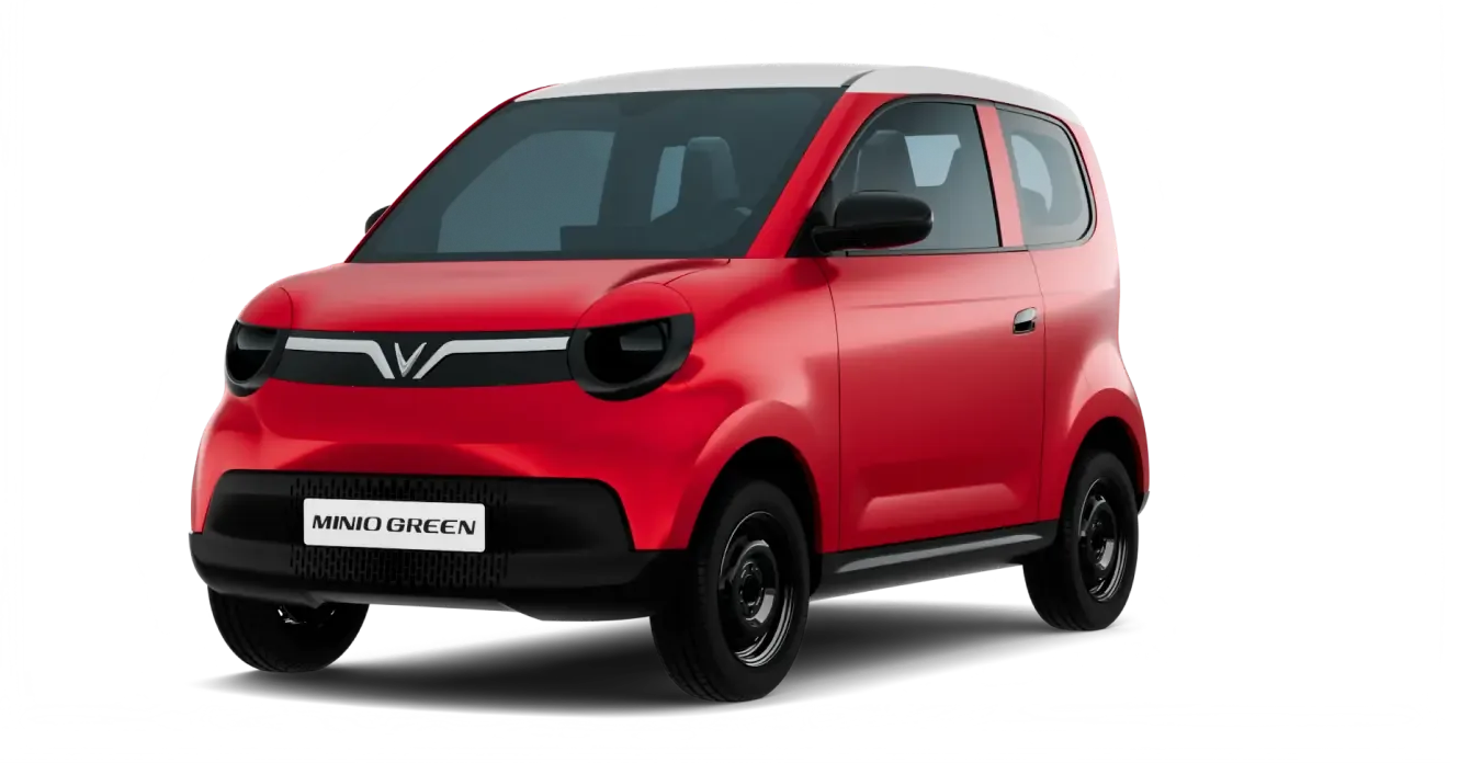 Minio Green màu Solar Ruby - Infinity Blanc Roof